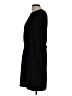 DKNY Solid Black Casual Dress Size 10 - photo 5