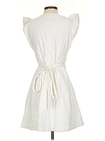 Madewell Ruffle-Sleeve Wrap Mini Dress (view 2)
