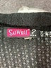 Say What? 100% Acrylic Black Shrug Size M - photo 7