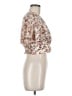 Shein Ivory Short Sleeve Blouse Size 6 - photo 4