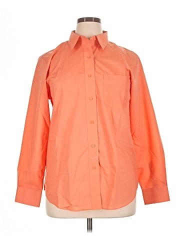 Foxcroft Long Sleeve Button-Down Shirt (view 1)