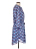 Daniel Rainn 100% Polyester Paisley Blue Casual Dress Size L - photo 4