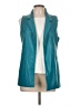Sincerely Jules 100% Polyurethane Teal Vest Size L - photo 1