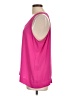 Diane von Furstenberg 100% Polyester Pink Sleeveless Top Size L - photo 5