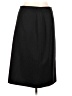 Classiques Entier 100% Wool Solid Black Wool Skirt Size 12 - photo 1