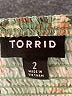 Torrid Teal Sleeveless Blouse Size 2X Plus (2) - photo 7