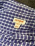 Cat & Jack Checkered-gingham Blue Long Sleeve Button-Down Shirt Size 8 - 10 - photo 3