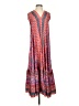 Assorted Brands Paisley Orange Casual Dress Size S (estimated) - photo 1