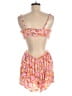 Sky To Moon 100% Rayon Orange Romper Size M - photo 2