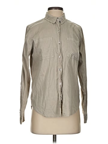 CALVIN KLEIN JEANS Long Sleeve Button-Down Shirt (view 1)