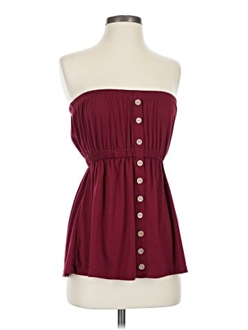Unbranded Sleeveless Button-Down Shirt (view 1)