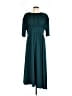 Unbranded Solid Teal Casual Dress Size XXL - photo 1
