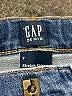 Gap Solid Blue Jeans Size 7 - photo 3