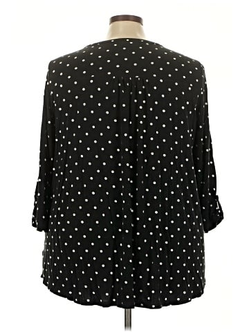 Woman Within 3/4 Sleeve Blouse (view 2)