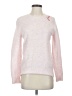 Banana Republic Hearts Pink Wool Pullover Sweater Size S - photo 1
