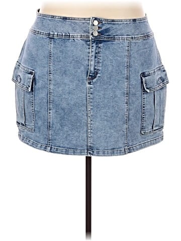 Arula Denim Skirt (view 1)