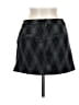 Le Lis Argyle Black Faux Leather Skirt Size 6 - photo 2