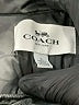 Coach 100% Polyester Argyle Black Snow Jacket Size S - photo 6