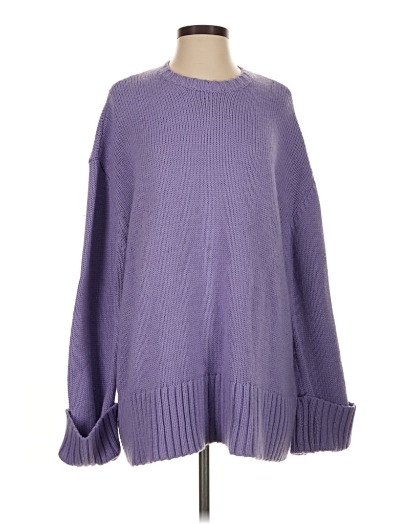 Pre-owned Weworewhat Pullover Sweater In Purple