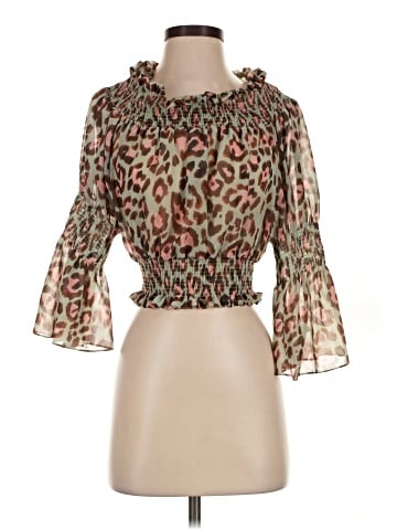PatBO 3/4 Sleeve Blouse (view 1)