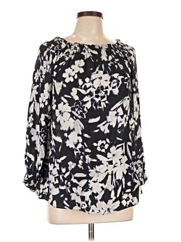 Lafayette 148 New York Long Sleeve Blouse (view 1)