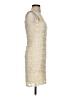 Max Studio Tweed Ivory Cocktail Dress Size S - photo 4