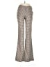 Valentino 100% Virgin Wool Houndstooth Brown Wool Pants Size 2 - photo 1