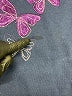 Top Stitch by Morning Sun Hearts Blue Pullover Sweater Size M (petite) - photo 3