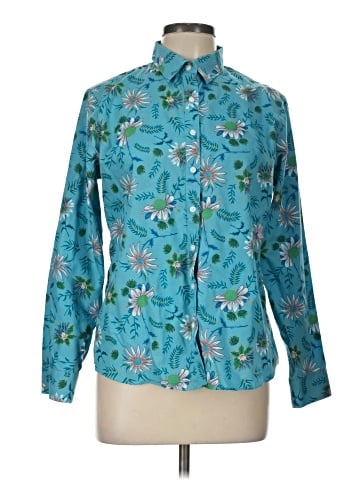 Lands' End Long Sleeve Button-Down Shirt (view 1)