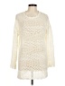 Anrabess 100% Acrylic Ivory Pullover Sweater Size M - photo 1
