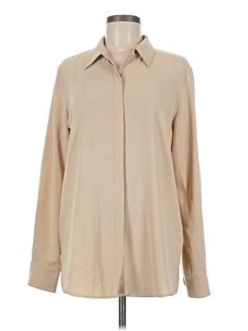 Theory Long Sleeve Blouse (view 1)