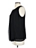 Nic + Zoe 100% Polyester Black Sleeveless Blouse Size S - photo 5