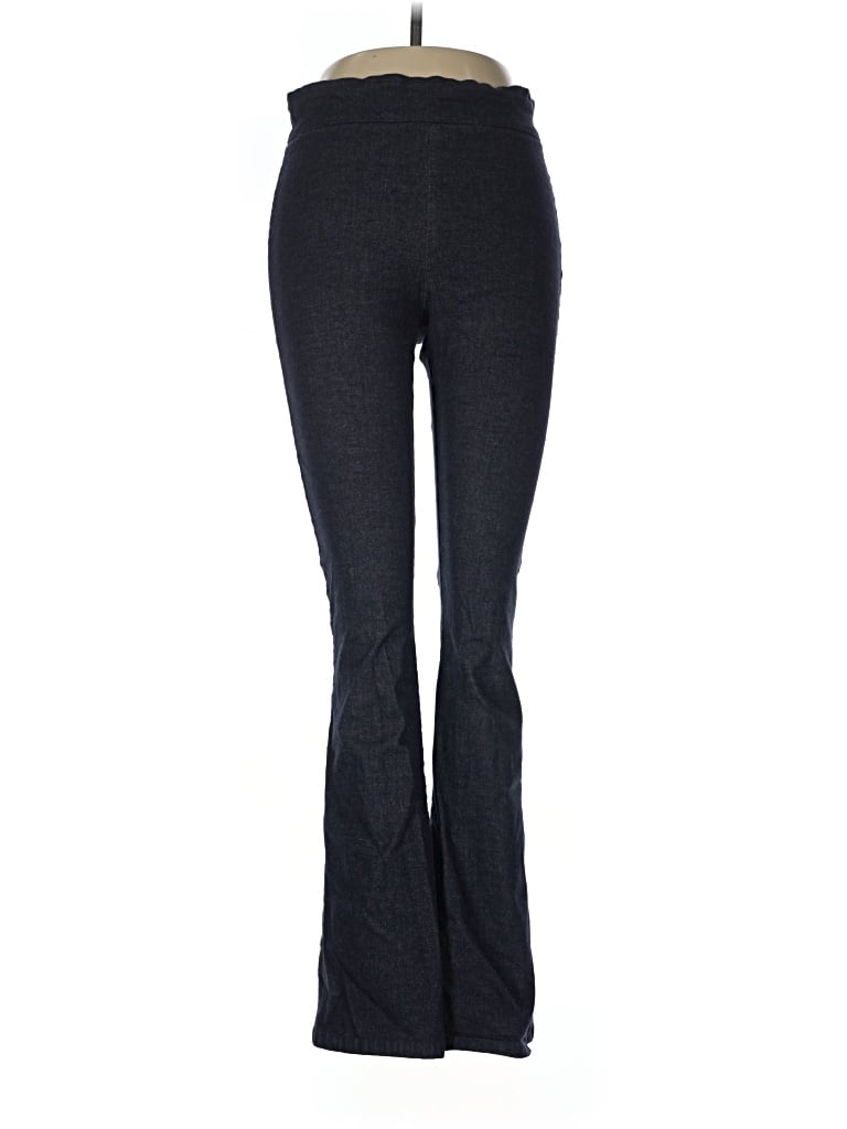 Pre-owned Avenue Montaigne Active Pants In Black