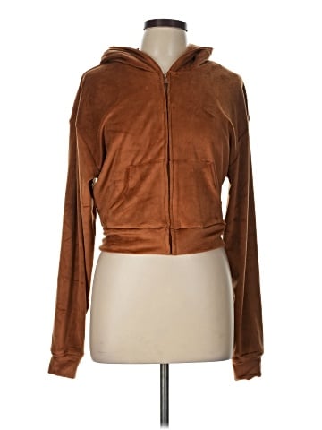 SKIMS Zip Up Hoodie (view 1)