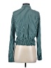 Dynamite 100% Viscose Stripes Green Long Sleeve Blouse Size S - photo 2