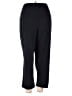 Catherines Solid Black Casual Pants Size 3X Petite - photo 2