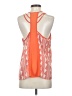 Andree Orange Sleeveless Blouse Size S (estimated) - photo 2