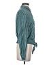 Dynamite 100% Viscose Stripes Green Long Sleeve Blouse Size S - photo 4