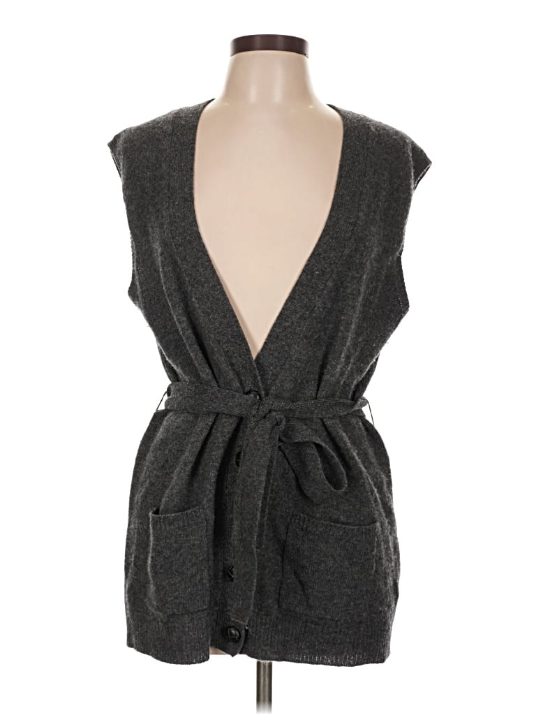 Pre-owned Eight Eight Eight Sweater Vest In Gray