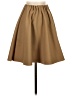 Zara Basic Solid Tan Formal Skirt Size S - photo 1