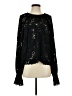 Free People Black Long Sleeve Blouse Size XS - photo 1