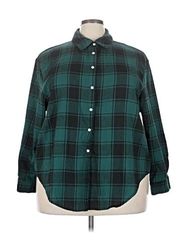 Harry Potter 3/4 Sleeve Button-Down Shirt (view 1)