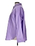 MNG Color Block Purple Long Sleeve Button-Down Shirt Size 12 - photo 5