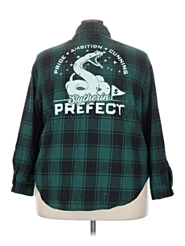 Harry Potter 3/4 Sleeve Button-Down Shirt (view 2)