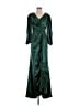 Unbranded 100% Polyester Green Cocktail Dress Size 9 - photo 1