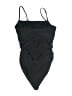 LOFT Beach Solid Black One Piece Swimsuit Size XS - photo 2
