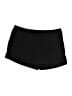 Express 100% Polyester Solid Black Shorts Size 6 - photo 1