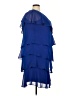 SLNY 100% Polyester Blue Cocktail Dress Size 18 - photo 4