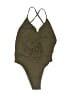 Shein Green Bodysuit Size S - photo 1