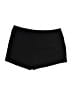 Express 100% Polyester Solid Black Shorts Size 6 - photo 2